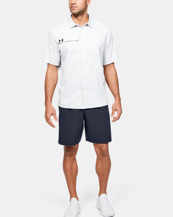Men's UA Motivate Vented Shorts, Navy, pdpMainDesktop image number 3